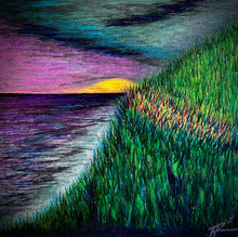 ”A Sliver of Light” by R3 Ink on Canvas