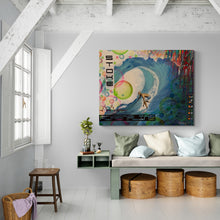 "Wave Of Emotion" by Ryan Franklyn, Mixed Media on Canvas