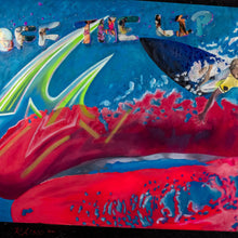 "Off The Lip" by Ryan Franklyn, Oil on Canvas