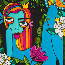 "Isabel" by Sandra R. Escobar, Acrylic on Canvas
