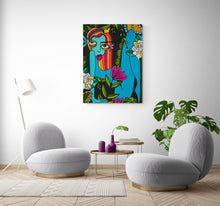 "Isabel" by Sandra R. Escobar, Acrylic on Canvas