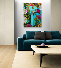 "Irene" by Sandra R. Escobar, Acrylic on Canvas