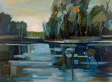 "Nature Secret is Patience" by Shalla Javid, Acrylic on Canvas