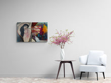"My Life Flies Away Like a Dream, Why Should I Stay Behind" by Shalla Javid, Acrylic Painting on Canvas