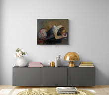 "Anticipation" by Shalla Javid, Oils and Acrylic on Canvas