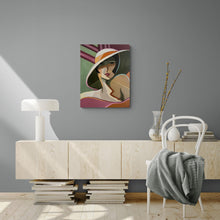 "BON VOYAGE" by Shalla Javid, Acrylic on Canvas