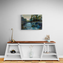 "Nature Secret is Patience" by Shalla Javid, Acrylic on Canvas