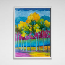 "﻿Spring Melody" by Shalla Javid, Acrylic on Canvas