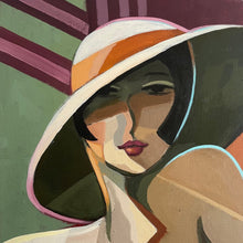 "BON VOYAGE" by Shalla Javid, Acrylic on Canvas