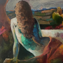 "Happy Day Got Me" by Shalla Javid, Oils and Acrylic on Canvas