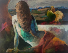 "Happy Day Got Me" by Shalla Javid, Oils and Acrylic on Canvas
