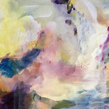 "Cosmos" by Usha Shukla, Oil on Wood Panel