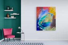 "Show Stopper" by Usha Shukla, Oils on Canvas