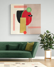 "In Your Face" by  Eugeneia (Gina) Owens-Simmons, Acrylic on Canvas
