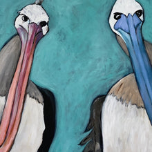 "Pelicans" by Tatham Smith, Acrylic on Canvas