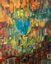 "Urban Chaos" by Loris Solic, Acrylic on Canvas