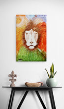 "New Moon In Leo" by Steven W. Bielak , Mixed Media on Canvas