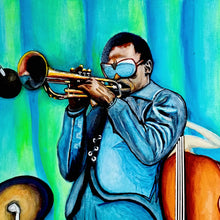 "Blues Period" by Steven W. Bielak , Mixed Media on Canvas