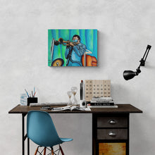 "Blues Period" by Steven W. Bielak , Mixed Media on Canvas