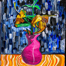 "Lillies to Roses" by Blake Summy, Acrylic on Canvas