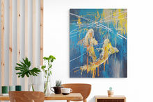 "Free Swiminng" by Tanya Vasilenko, Acrylic on Canvas