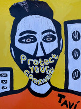 "Little Joseph Cares" Tavi by Arellano Gustavo, Acrylic on Canvas