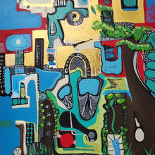 "Untitled" by Kepher, Acrylic on Canvas
