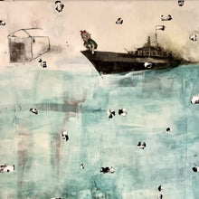 "Number One it’s Not Finished ,but Soon" by Margaret Gelles, Oils on Canvas