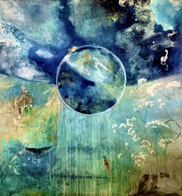 "Earth" by Margaret Gelles, Oils on Canvas