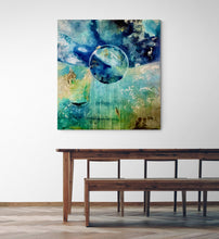 "Earth" by Margaret Gelles, Oils on Canvas