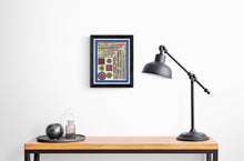 "Collage III" by Todd Scott, Print on Paper