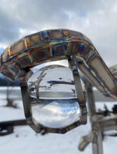 "Resilience" by Tom Watson, Stainless Steel, Glass