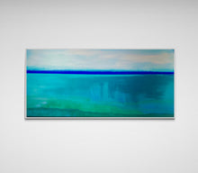 “Purple Line” by TOWNLEY, Mixed Media on Canvas