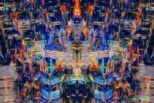 "Cityscape X1" by John Trinh, Digital Painting