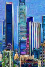 "I Love LA 2" by John Trinh, Digital Painting