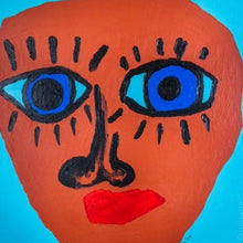 "Mica" by Jennifer Strulowitz, Acrylic on Canvas