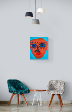 "Mica" by Jennifer Strulowitz, Acrylic on Canvas