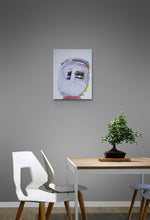 "Inside My Mirror" by Jennifer Strulowitz, Acrylic on Canvas
