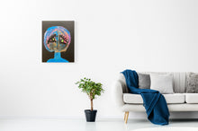 "Roller Coaster" by Jennifer Strulowitz, Acrylic on Canvas