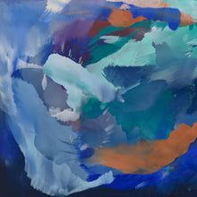 "Water Garden" by Usha Shukla, Oils on Canvas