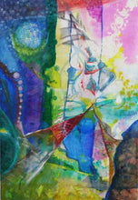 “Waver” By Akira Kamita, Watercolor on Paper