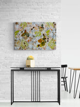 “Nature Abstracted" by Wendy Sinclair, Mixed Media on Canvas