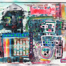 "Di{verse}" by Inge Zelewitz, Acrylic on Board