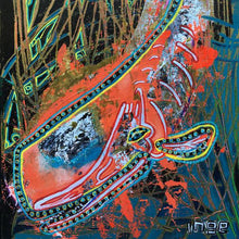 "Whale Watcher" by Inge Zelewitz, Acrylic on Canvas